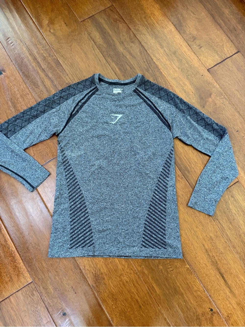 Gymshark Heather Gray Seamless Training Top